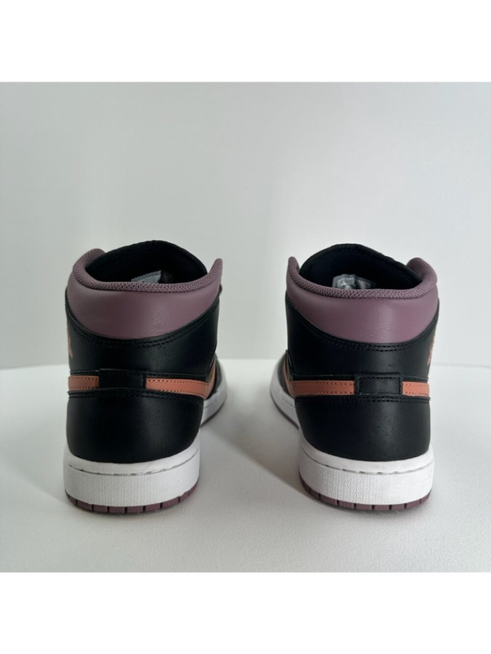 Nike Air Jordan 1 Mid Top SE FB9911-008 Sneakers Mens US 8.5 Black Sky J Mauve - Picture 4 of 12